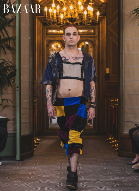 Color Block Pants