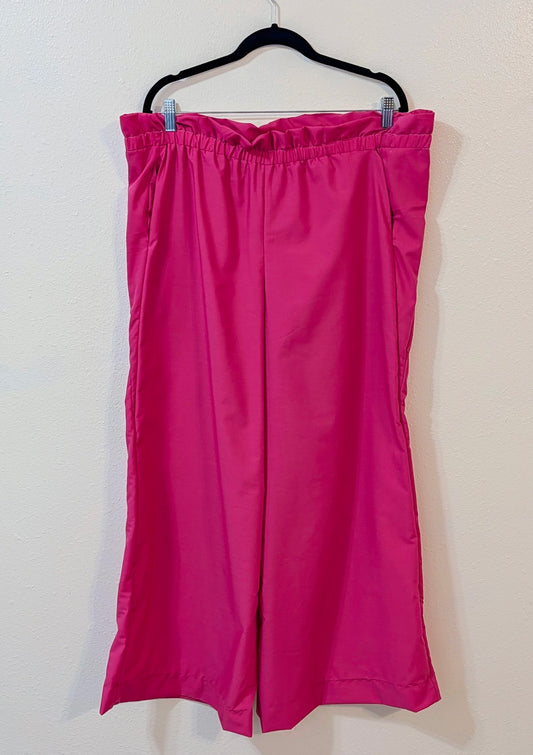 Size Adjustable Fuschia Palazzo Pants