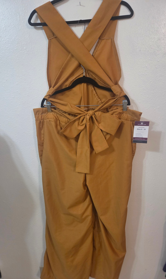 Size Adjustable Golden Romper